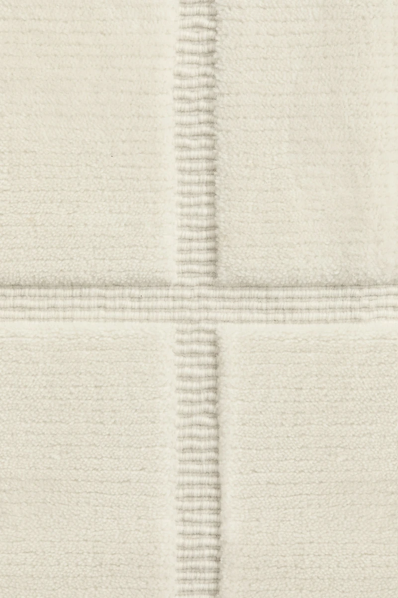 Tapis en laine mélangée