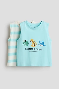 2-Pack Printed Tank Tops