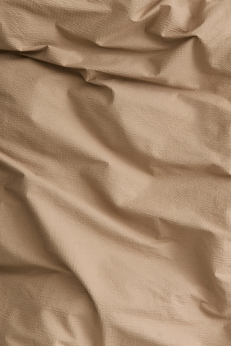 Seersucker Twin Duvet Cover Set
