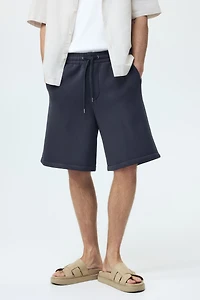 Relaxed-Fit Scuba Shorts