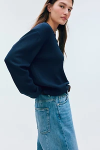 Off-the-Shoulder Sweater