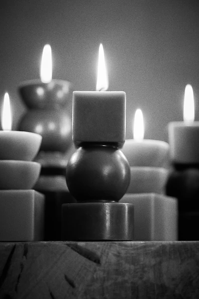 Petite bougie pilier