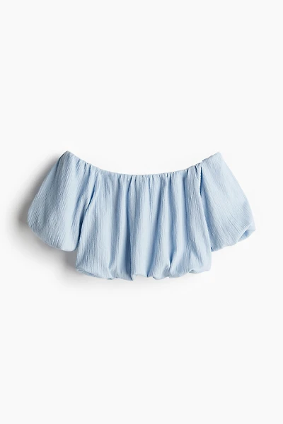 Off-the-Shoulder Crop Top