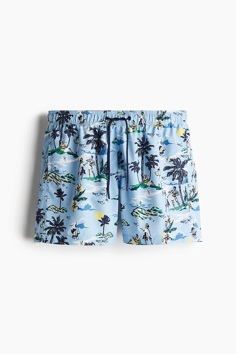 Short de bain à motif