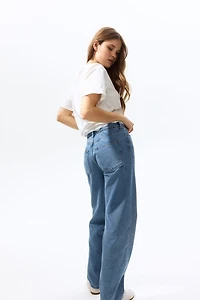 Straight High Jeans