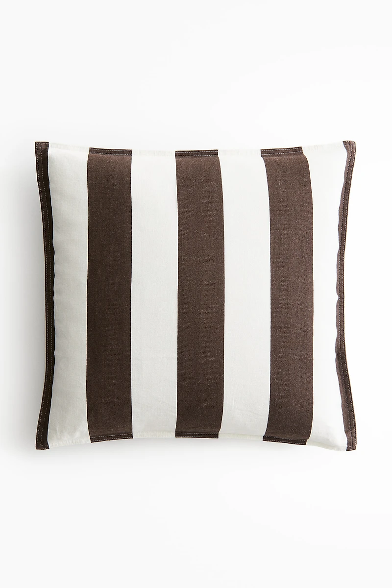 Linen-Blend Cushion Cover
