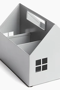 Organiseur de bureau en forme maison