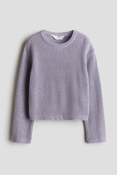 Rib-Knit Sweater