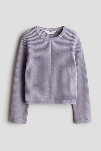 Rib-Knit Sweater