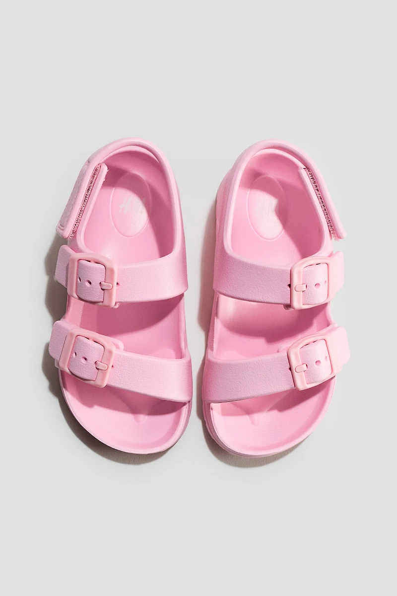 Two-strap pool shoes
