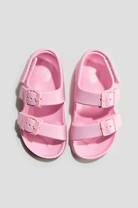 Two-strap pool shoes