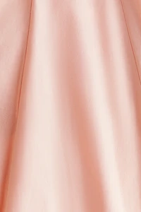 Poplin Dress with Flared Skirt