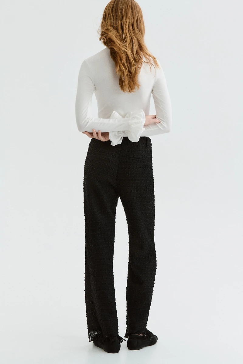 Pantalon texturé
