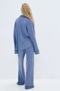 Viscose-Blend Pajamas