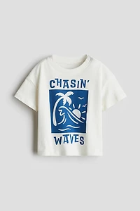 Printed Cotton T-Shirt