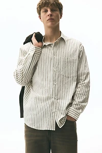 Relaxed-Fit Poplin Shirt