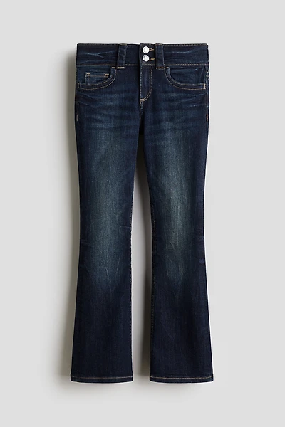 Bootcut Leg Low Jeans