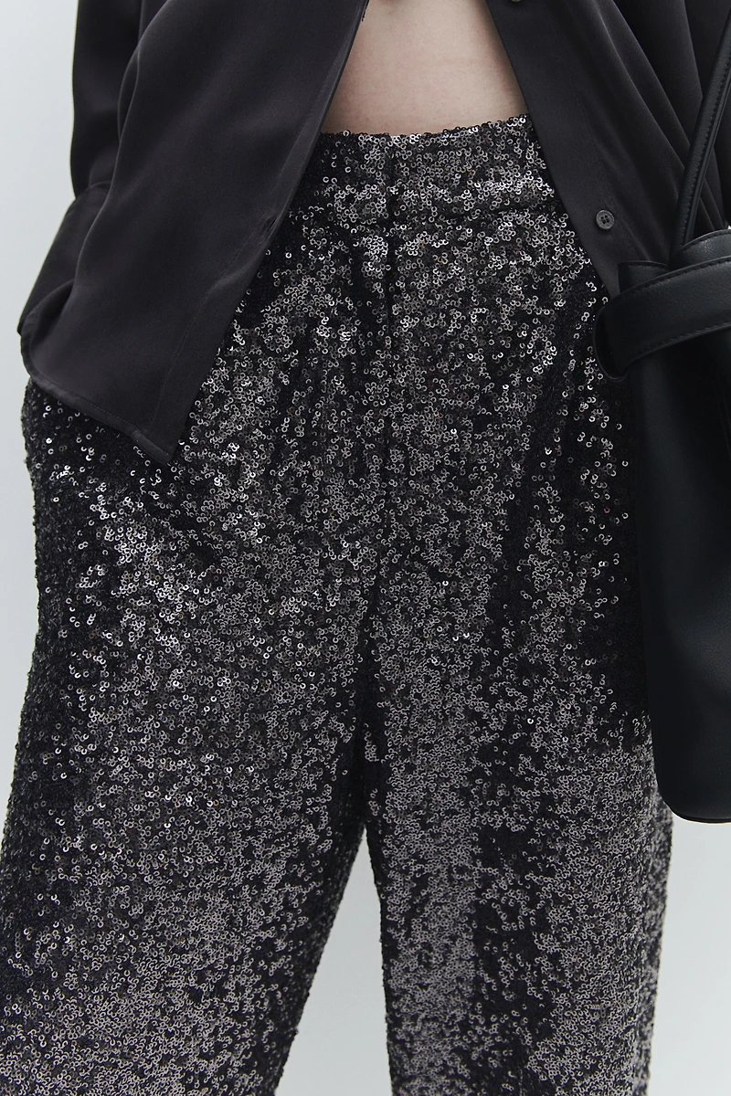 Pantalon à sequins
