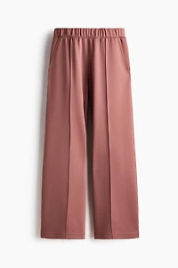 Crease-Front Pull-On Pants