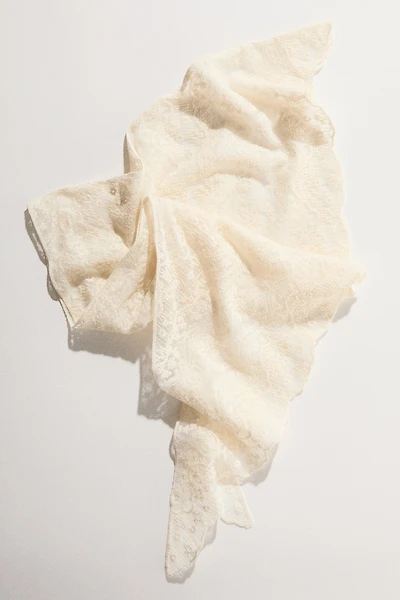 Cotton Lace Scarf