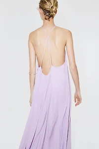 A-Line Viscose Dress