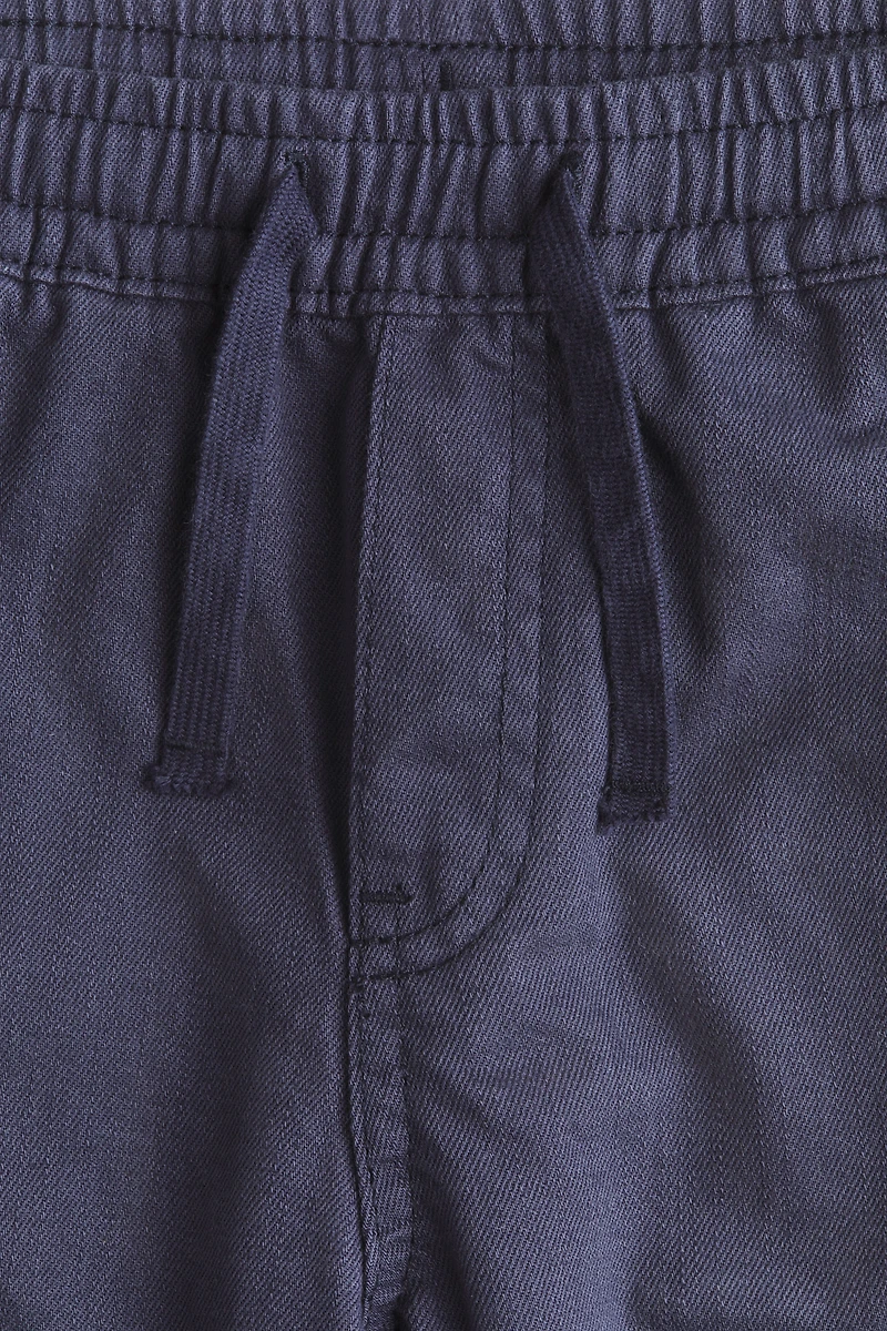 Pantalon en sergé de coton