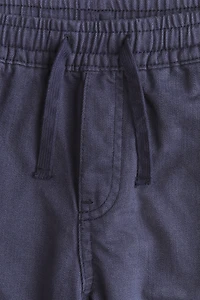 Pantalon en sergé de coton