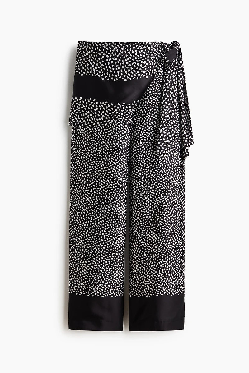 Pants with Layered Skirt