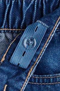 Jean aux jambes larges avec motifs