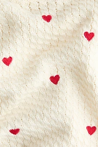 Textured-Knit Sweater