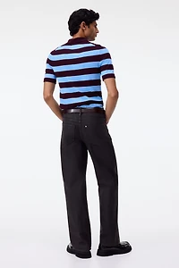 Regular-Fit Knit Polo Shirt