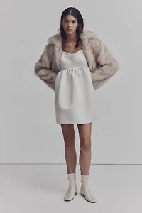 Layered-Look Strappy Dress