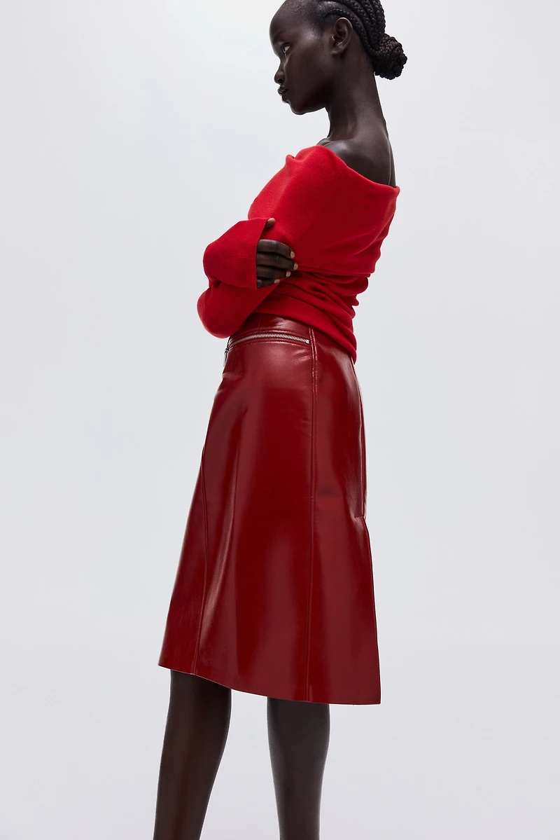 Off-the-Shoulder Sweater