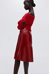 Off-the-Shoulder Sweater