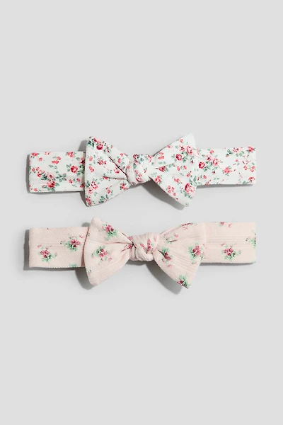 2-Pack Floral-Print Hairbands