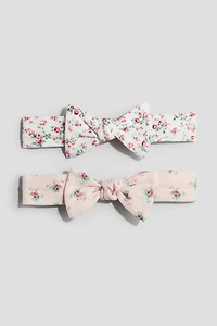 2-Pack Floral-Print Hairbands