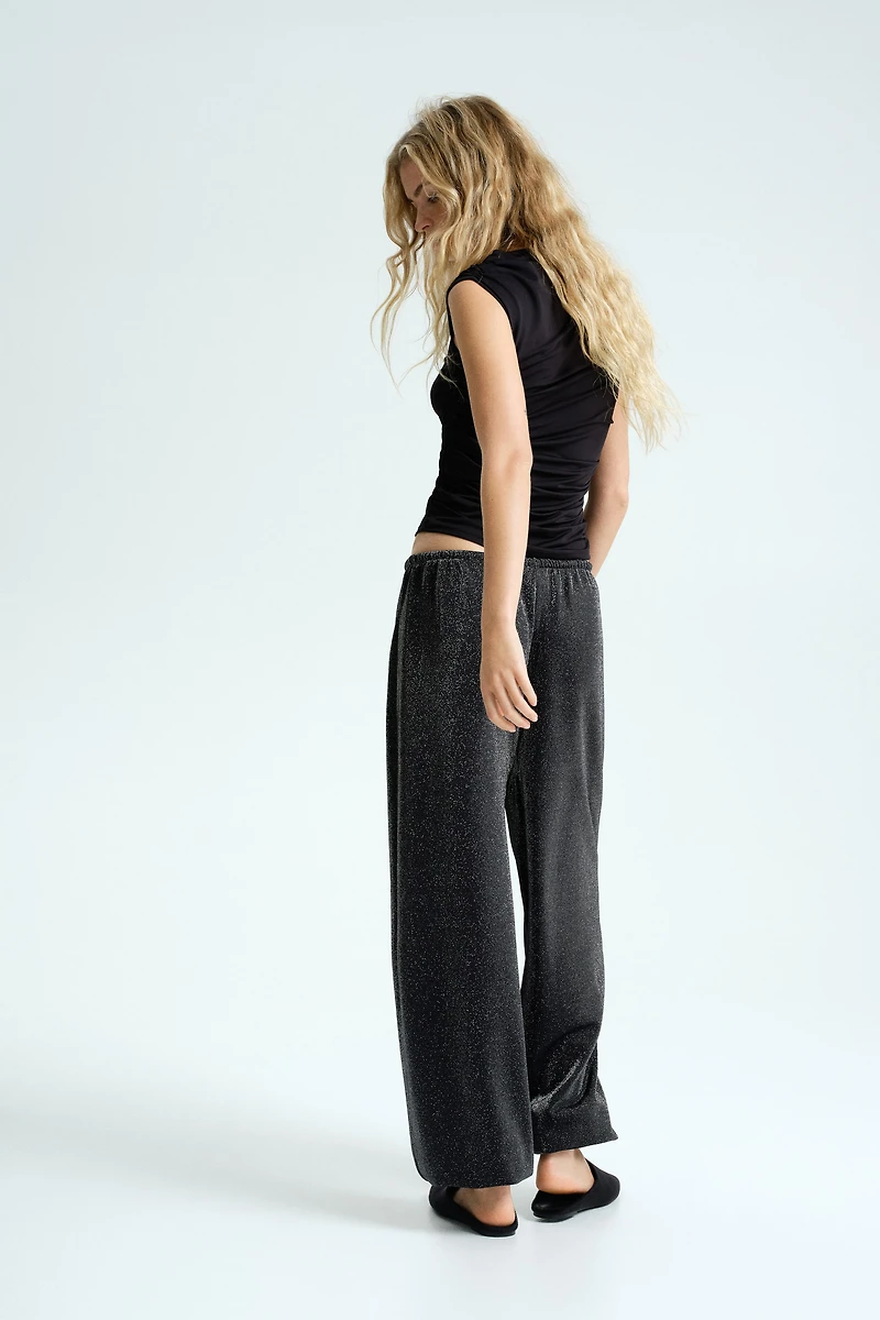 Glittery Balloon Pants