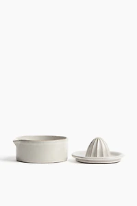 Reactive-Glaze Lemon Juicer