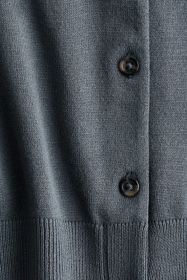 Fine-Knit Cardigan