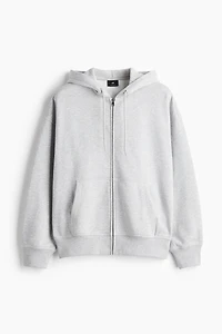 Oversized-Fit Hooded Jacket