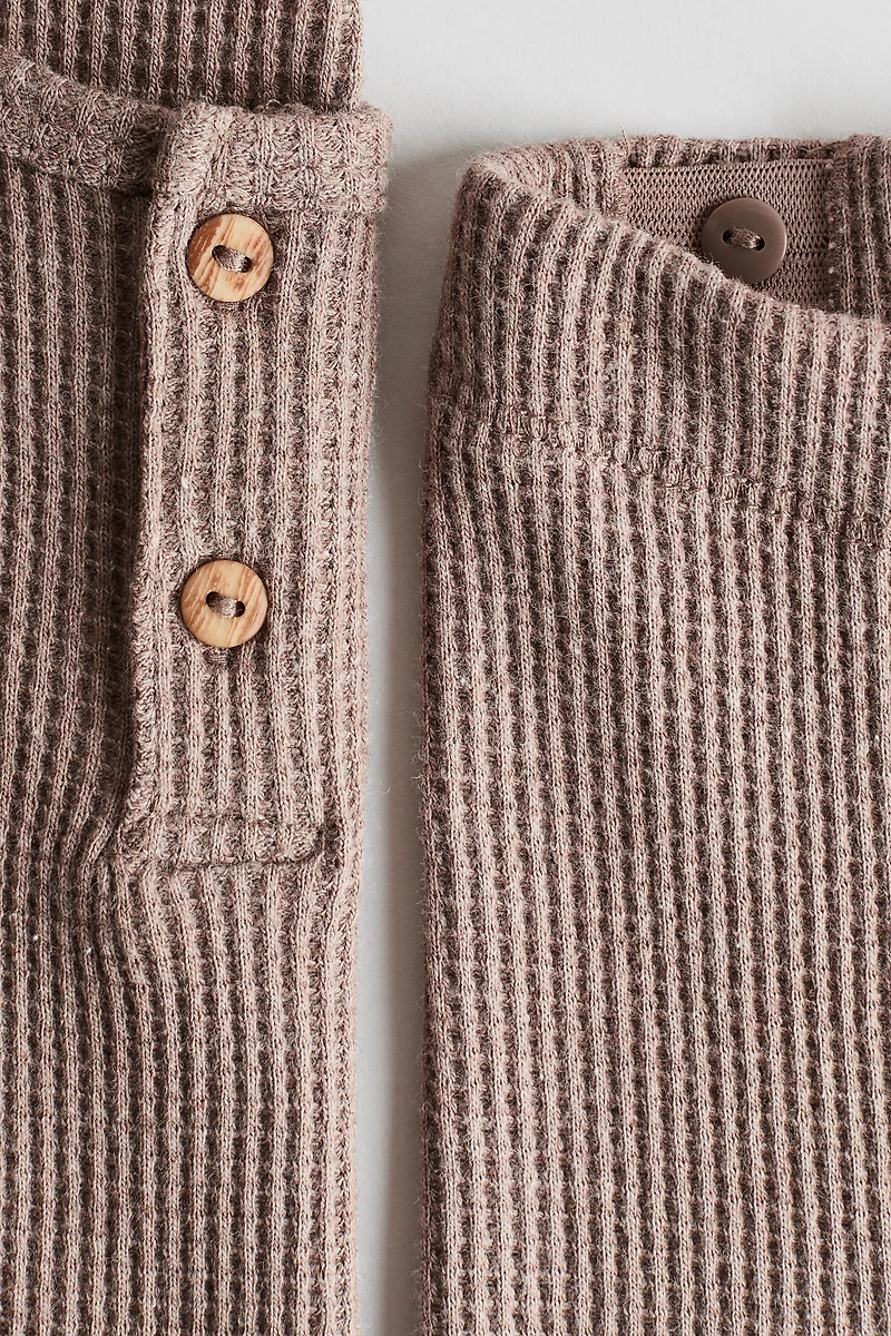 2-Piece Waffled Cotton Set