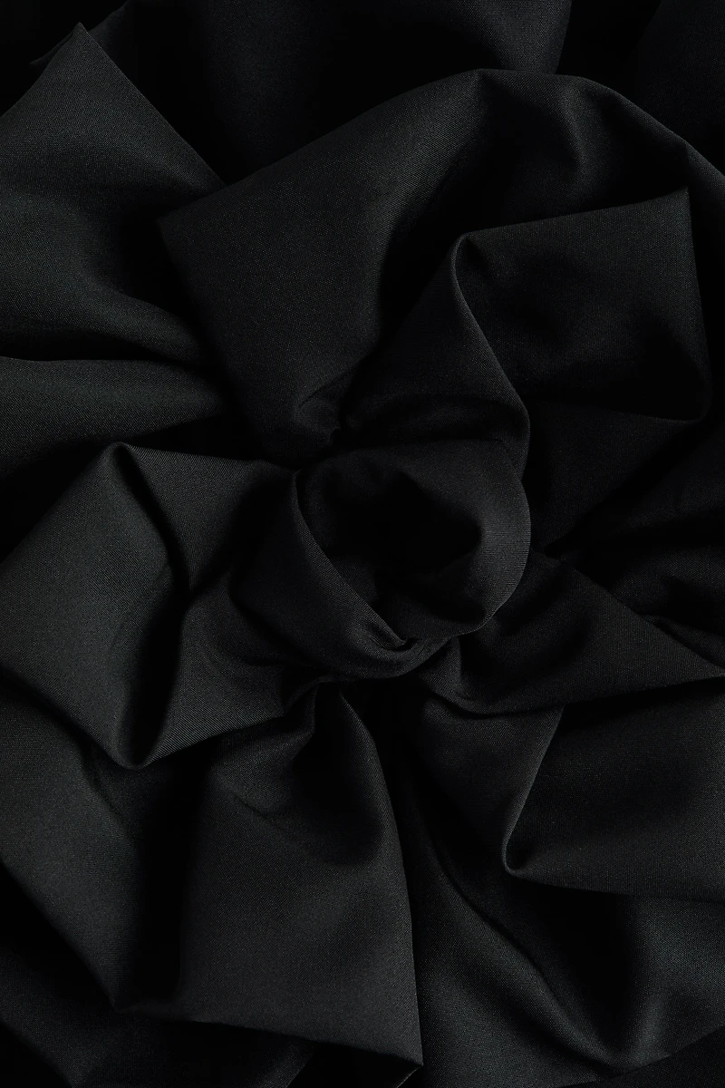 Appliquéd Halterneck Dress