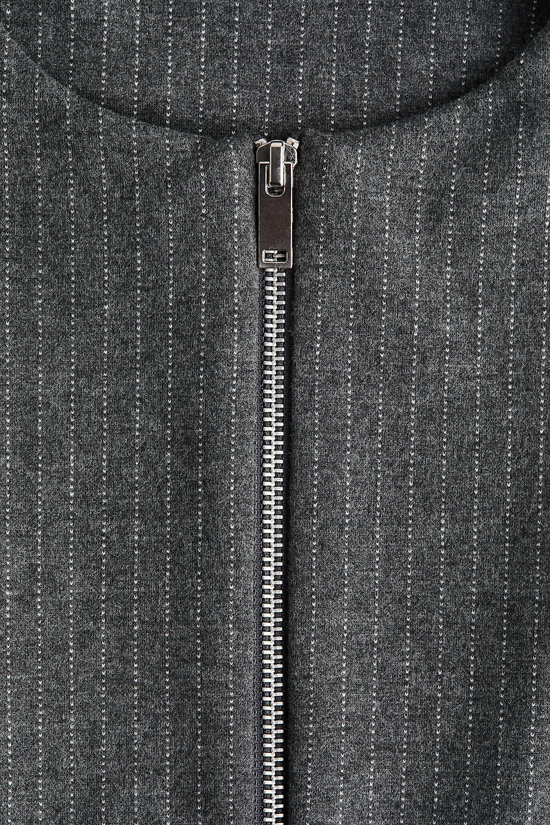 Oversized Jersey Jacket