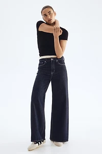 Ribbed Modal-blend T-shirt