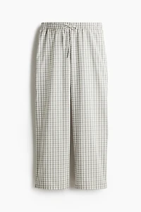 Seersucker Drawstring Pants