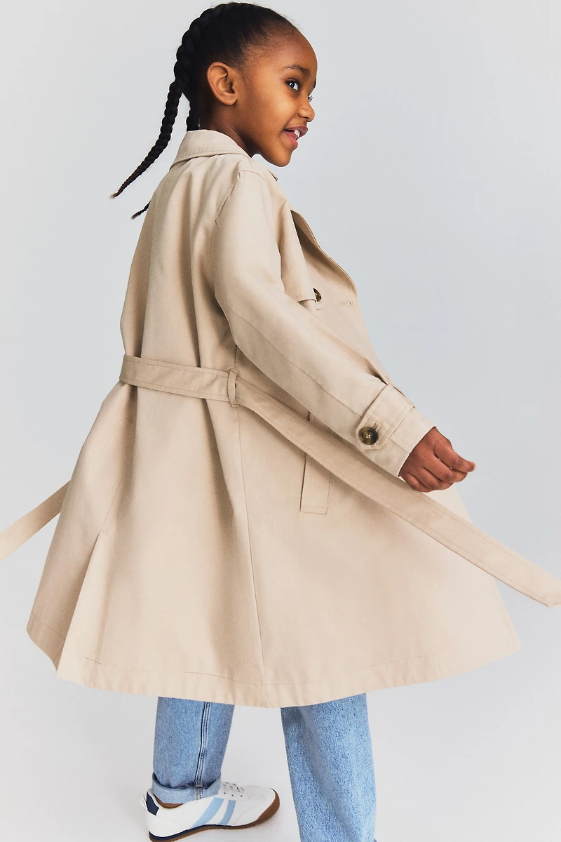 Double-Breasted Trench Coat