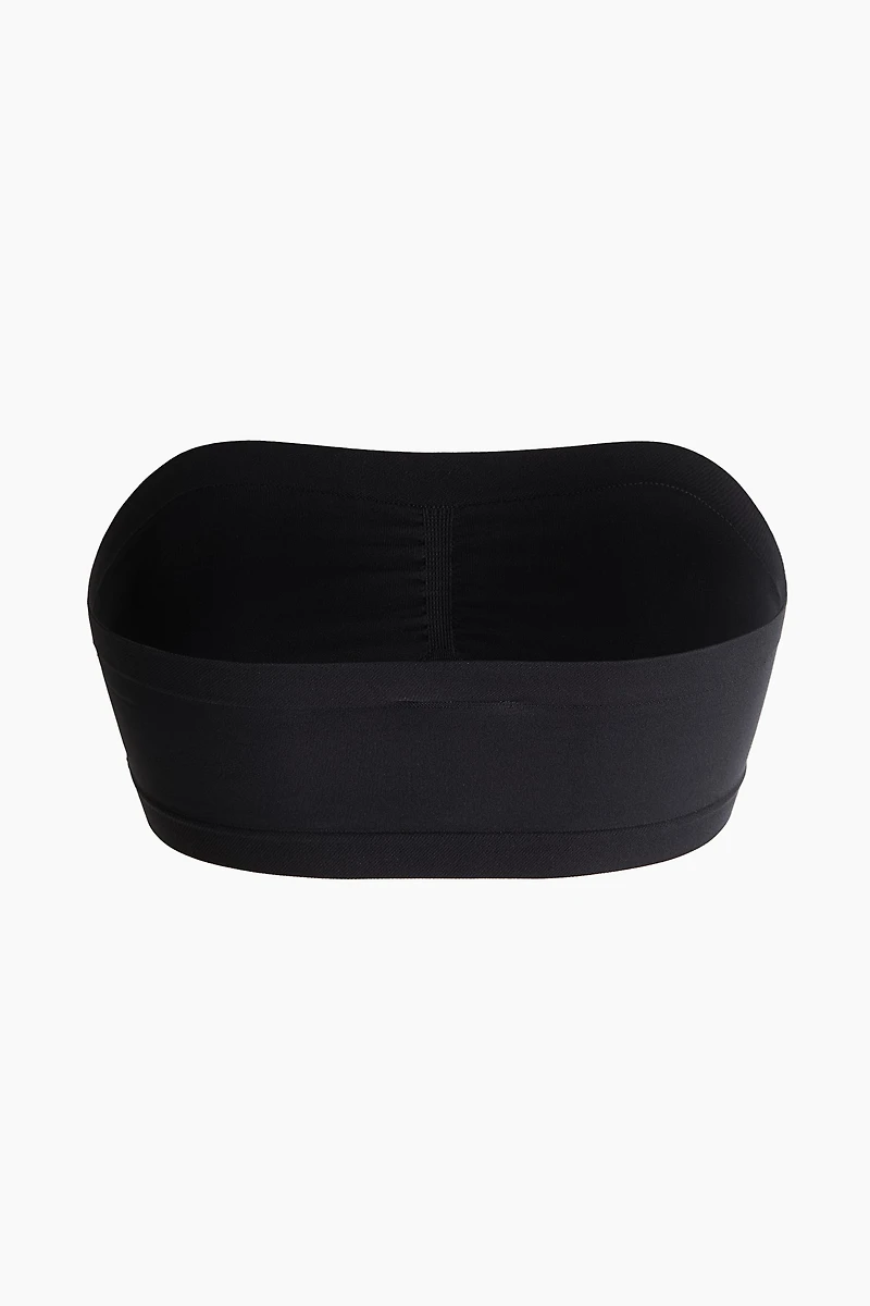 Seamless Soft-Cup Bandeau Bra