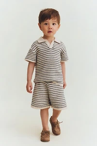 2-Piece Cotton-Knit Set