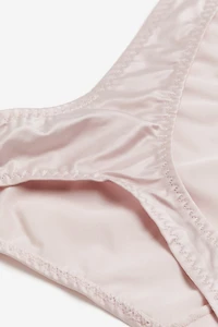 Culotte Thong en satin