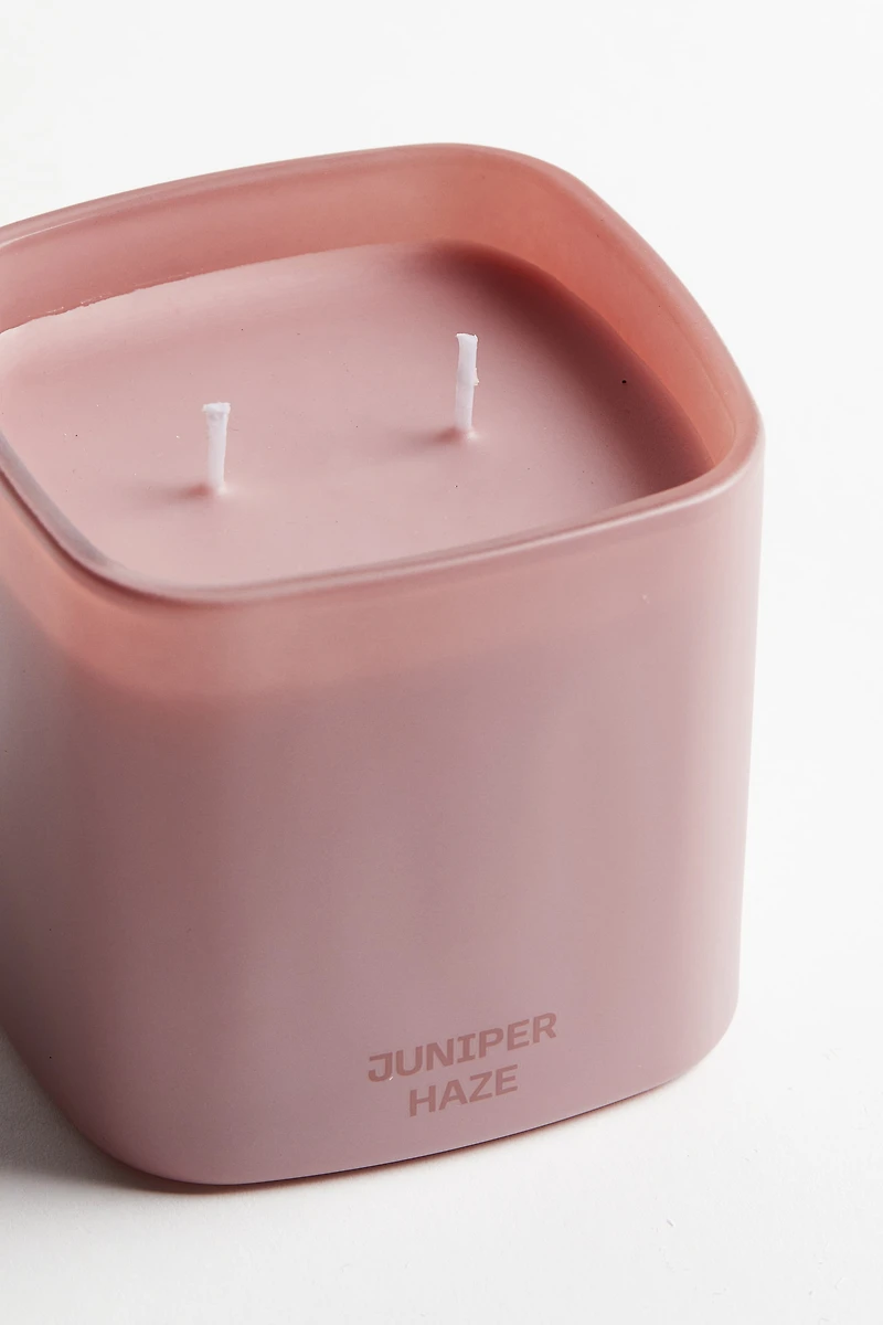 Large Scented Candle Glass Holder